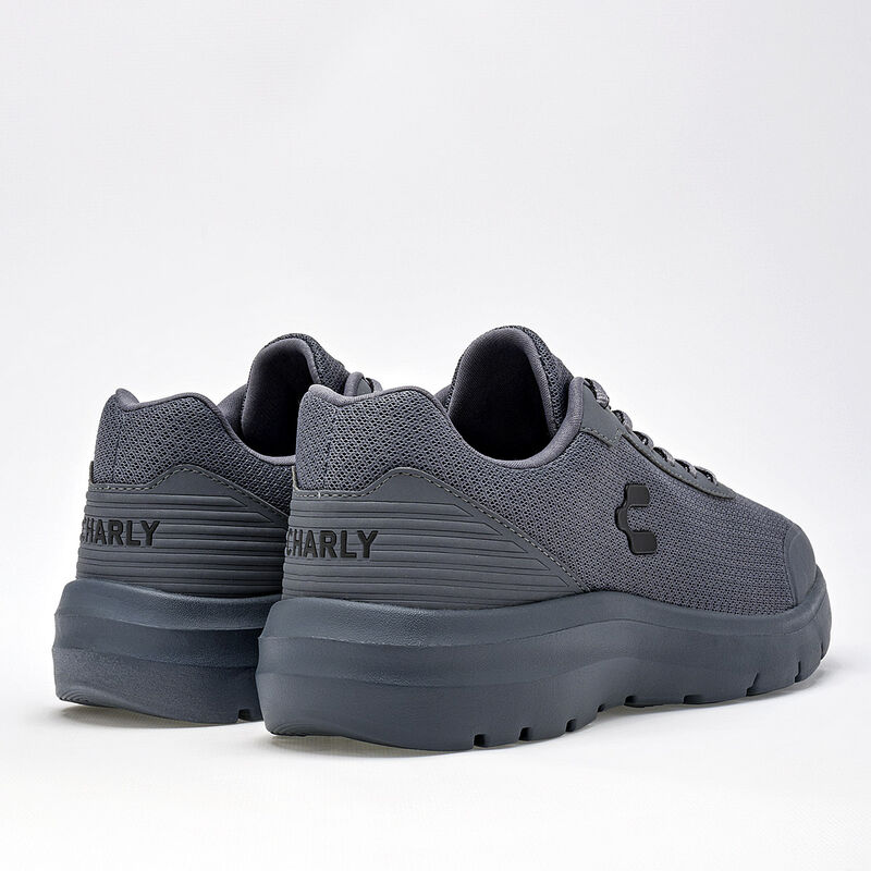 Charly Tenis deportivo para hombre. Gris, runni... image number null
