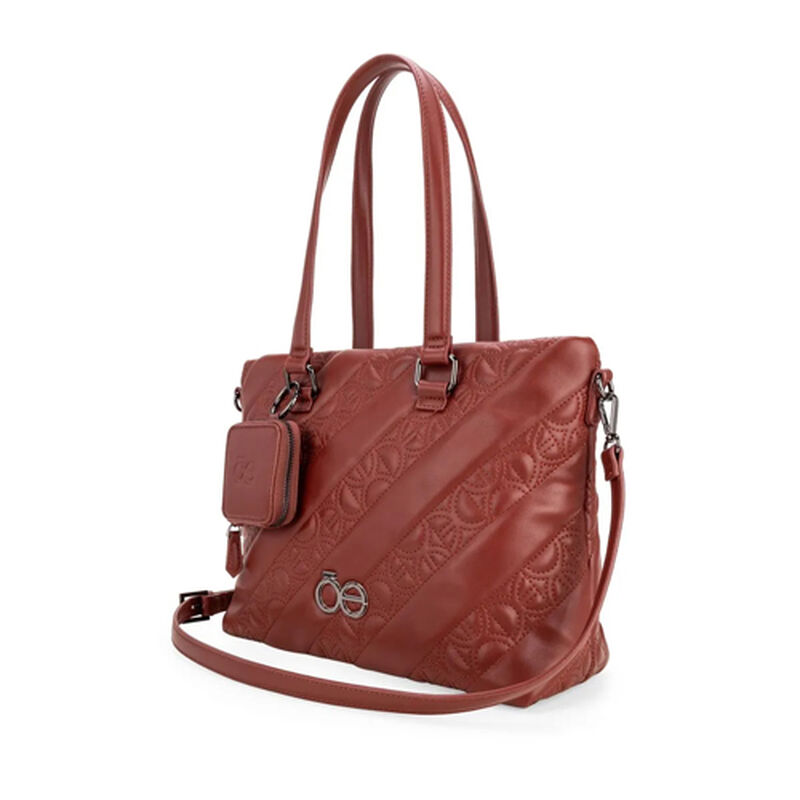 Bolso Cloe Tote Grande Color Vino O25 814 image number null