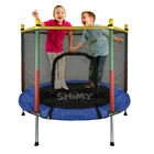 Brincolín Infantil Trampolín para Niños 3 a 12 Años Red de Seguridad, SHIMY, Multicolor, 84310