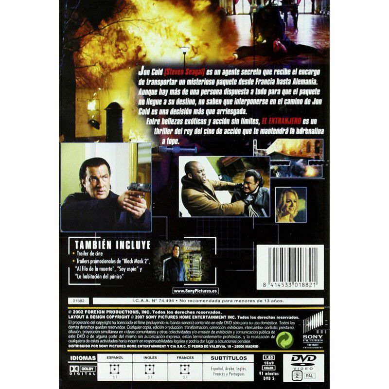 El Extranjero (dvd) image number null