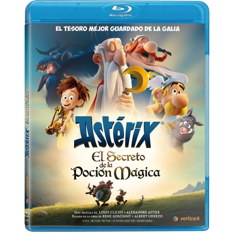 Asterix El Secreto De La Poci&oacute;n M&aacute;gica [blu-ray... image number null