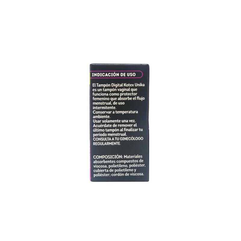 Tampones Kotex Unika - 12 Tampones image number null