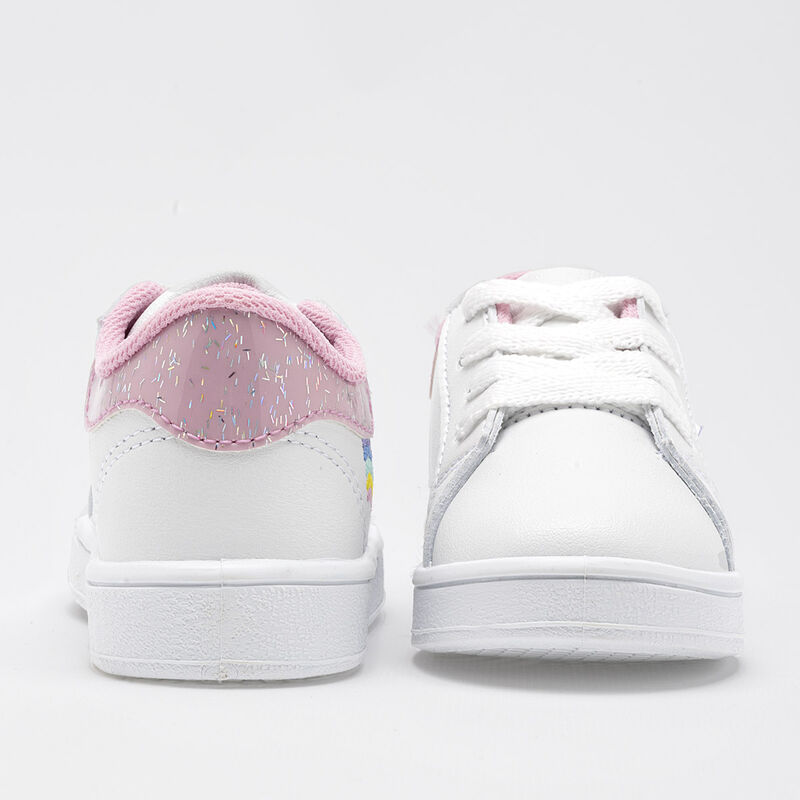 Kids Vane Tenis Para Preescolar Ni&ntilde;a Blanco Ros... image number null