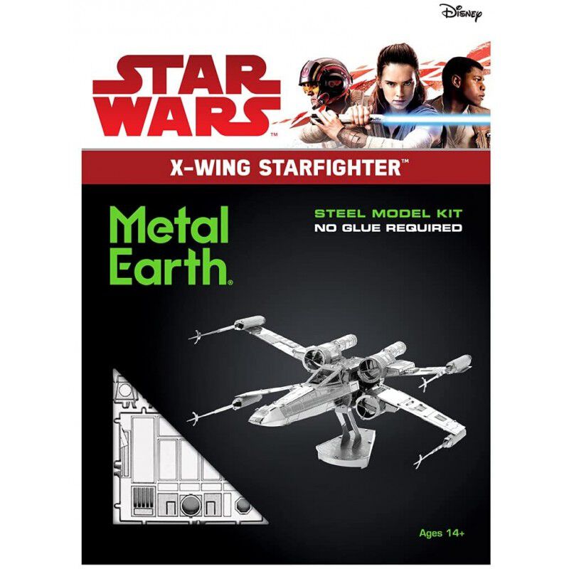 Maqueta Caza X-Wing Star Wars de Metal 3D image number null