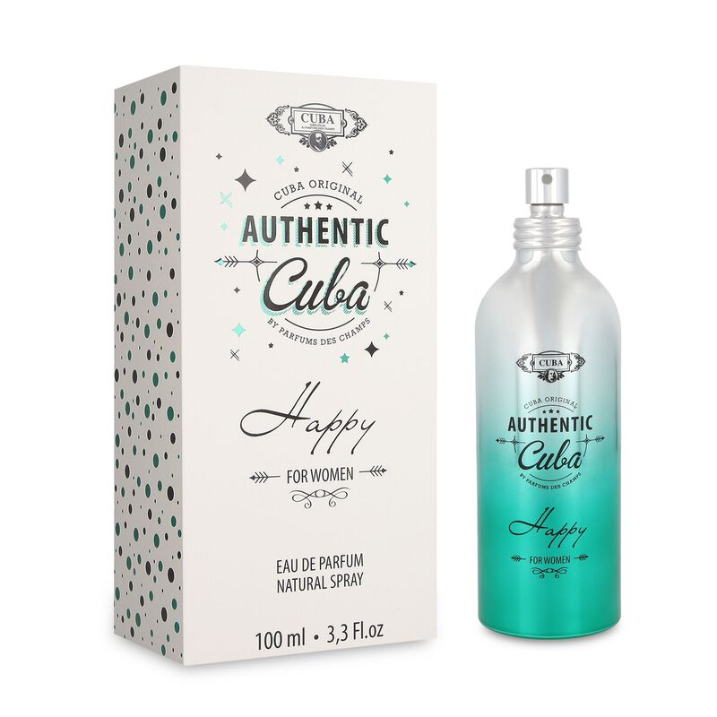 Cuba Authentic Happy 100Ml Edp Spray image number null