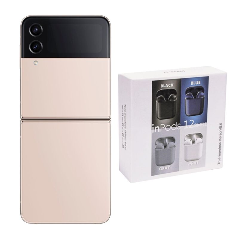 Galaxy Z Flip 4 128GB Oro Reacondicionado + Aud... image number null
