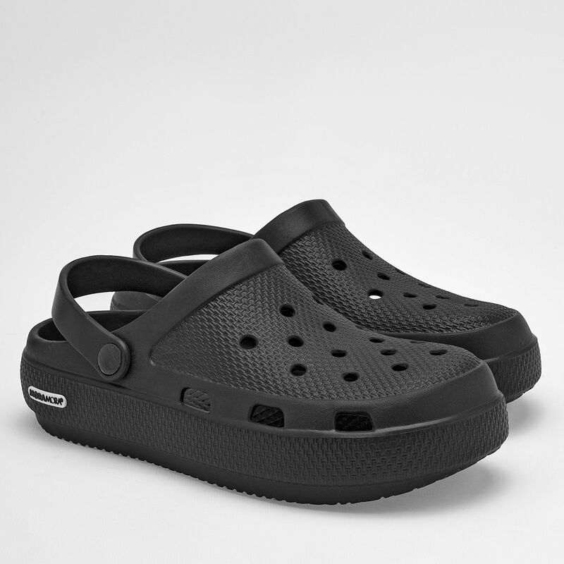 Moramora Sandalia para hombre negro image number null