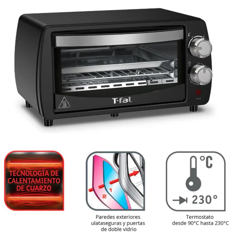 Horno Tostador T-fal Of3108mx 10l 1400w Acero I... image number null