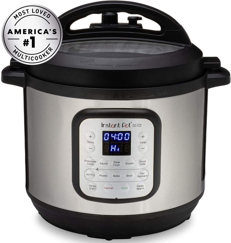 Freidora Y Olla A Presi&oacute;n El&eacute;ctrica Instant Pot... image number null