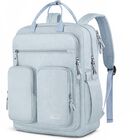 Mochila Mancro 41x29x15 cm Azul Claro con Funda para Port&aacute;til