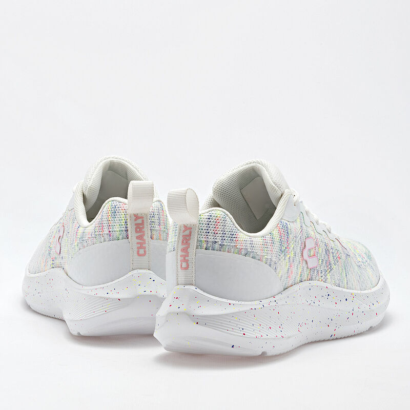 Charly Tenis Deportivo Para Mujer Blanco Multic... image number null