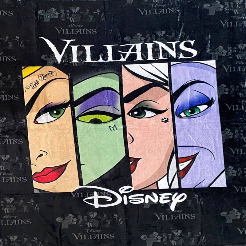 Cobija Frazada Ultra Suave Villanas Disney image number null
