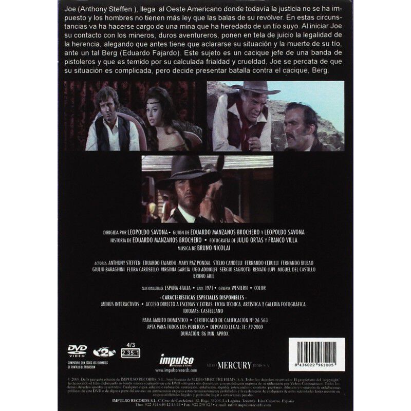 Apocalipsis Joe: Spaghetti Western Collection image number null