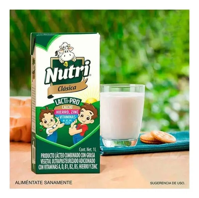Caja Nutrileche Con 12 Piezas De 1 Lt C/u image number null