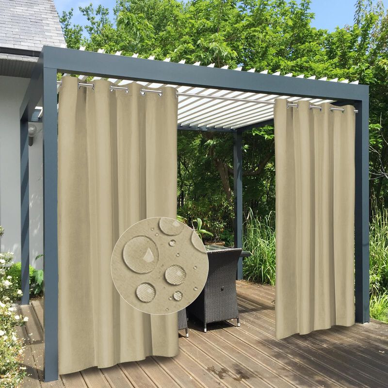 Cortinas Para Exterior Impermeables Easy-going ... image number null