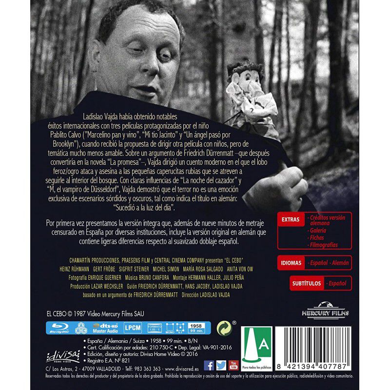 El cebo [Blu-ray] image number null