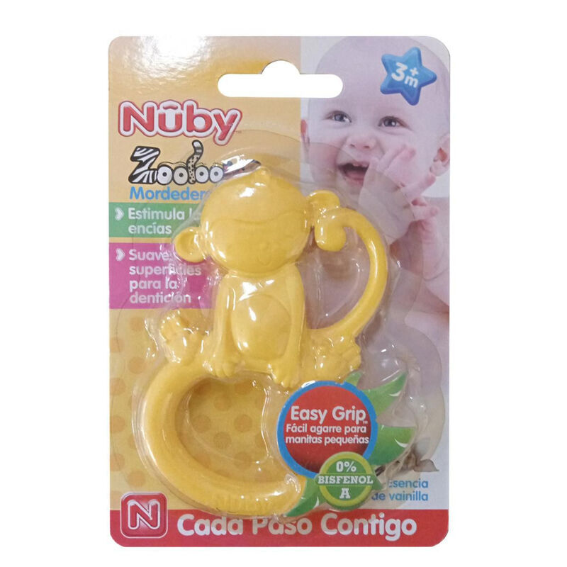 Mordedera Zooloops Nuby Mono Amarillo image number null
