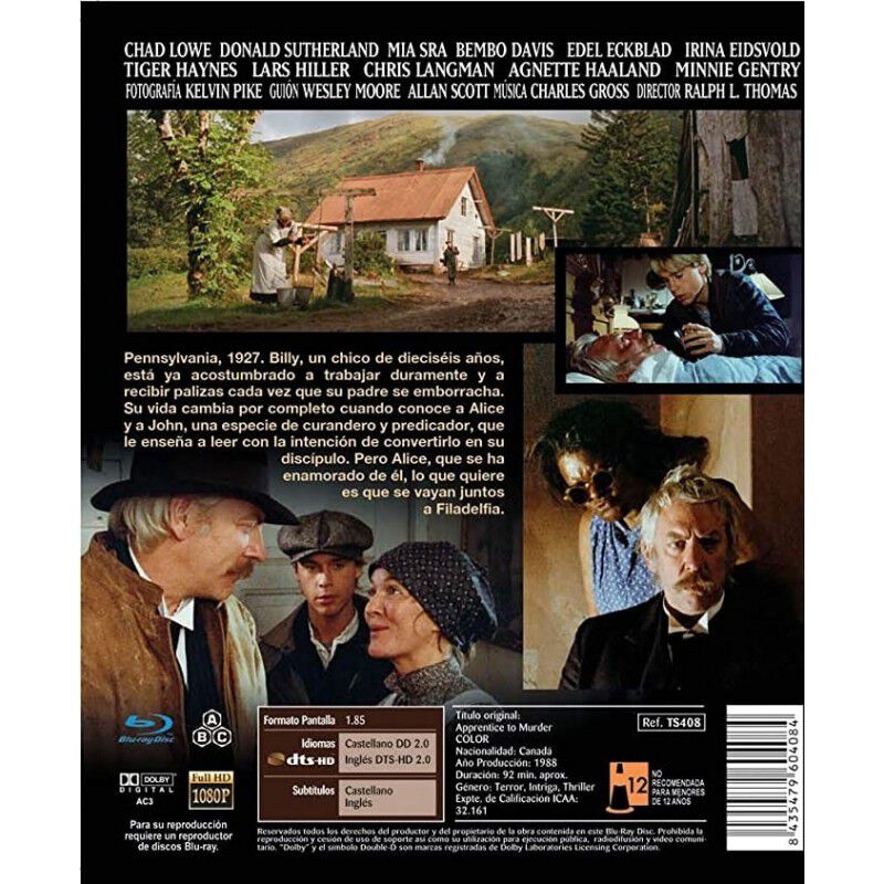 Aprendiz De Asesino [blu-ray] (1988) Apprentice... image number null