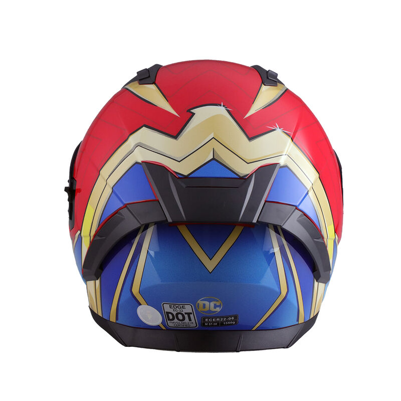 Casco Integral Edge Mujer Maravilla Dc Certific... image number null