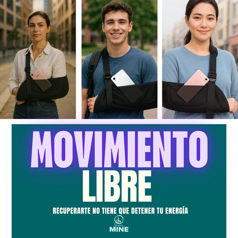 Cabestrillo Inmovilizador Transpirable Con Sopo... image number null