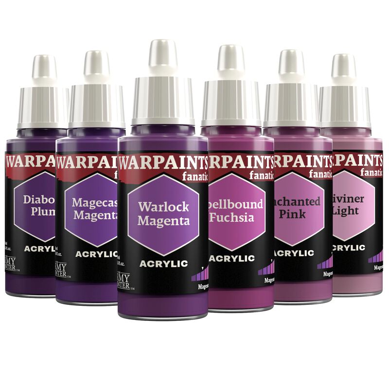Set De Pinturas Magentas 6 &times; 18 ml De The Army ... image number null
