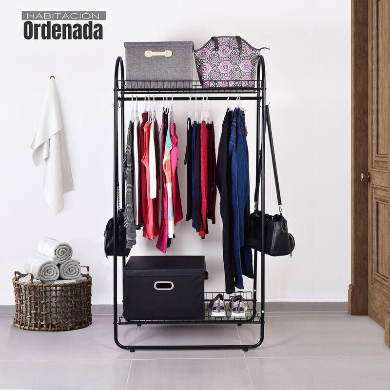 Rack Organizador Closet Para Ropa Y Calzado De ... image number null