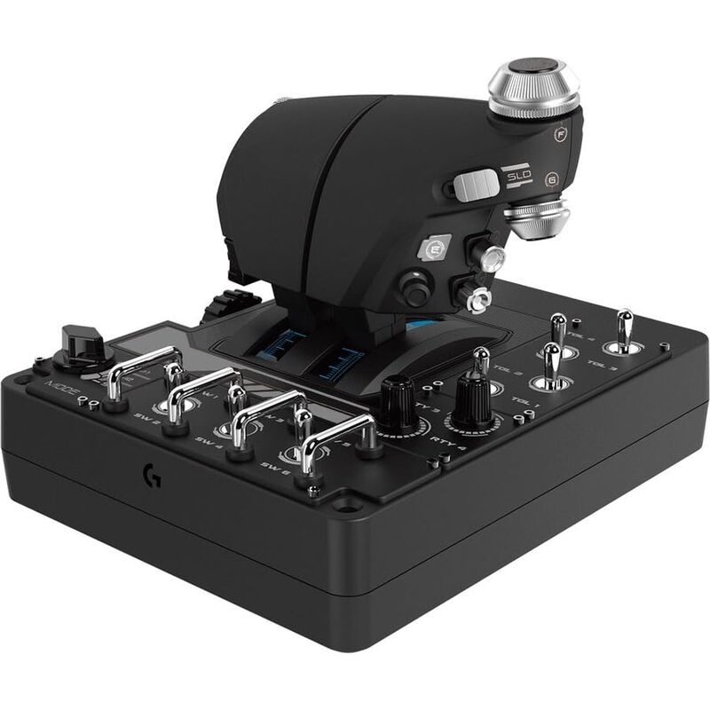 Controlador De Juego Flight Simulator Logitech ... image number null