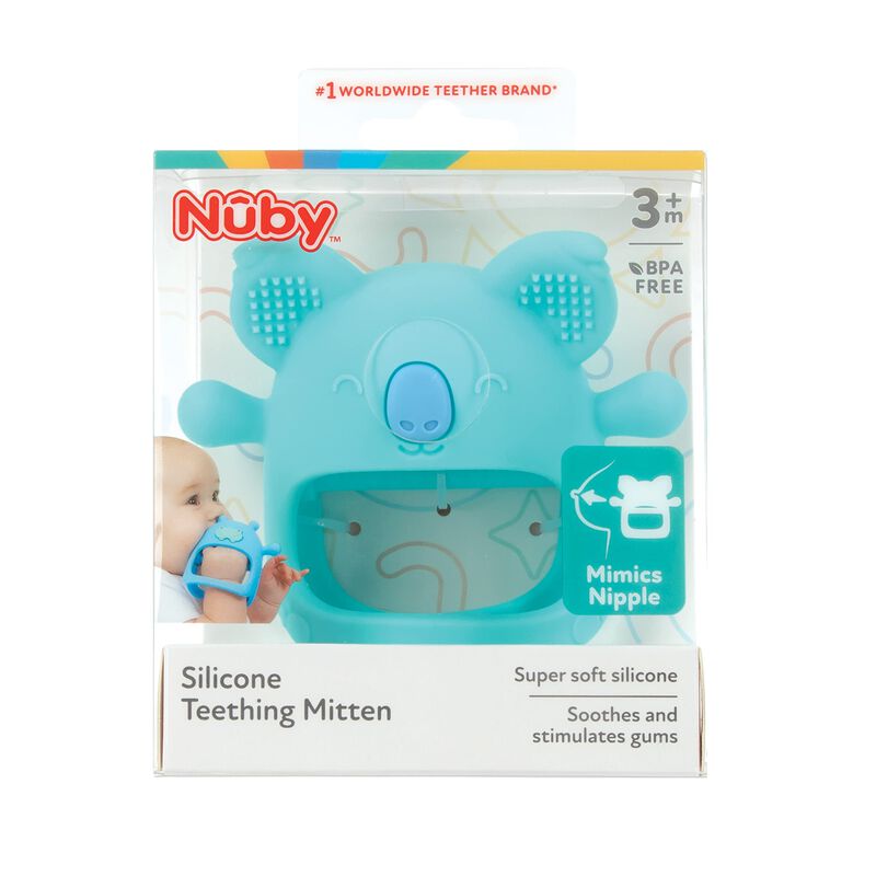 Manopla De Dentici&oacute;n Nuby, De Silicona, Para Be... image number null
