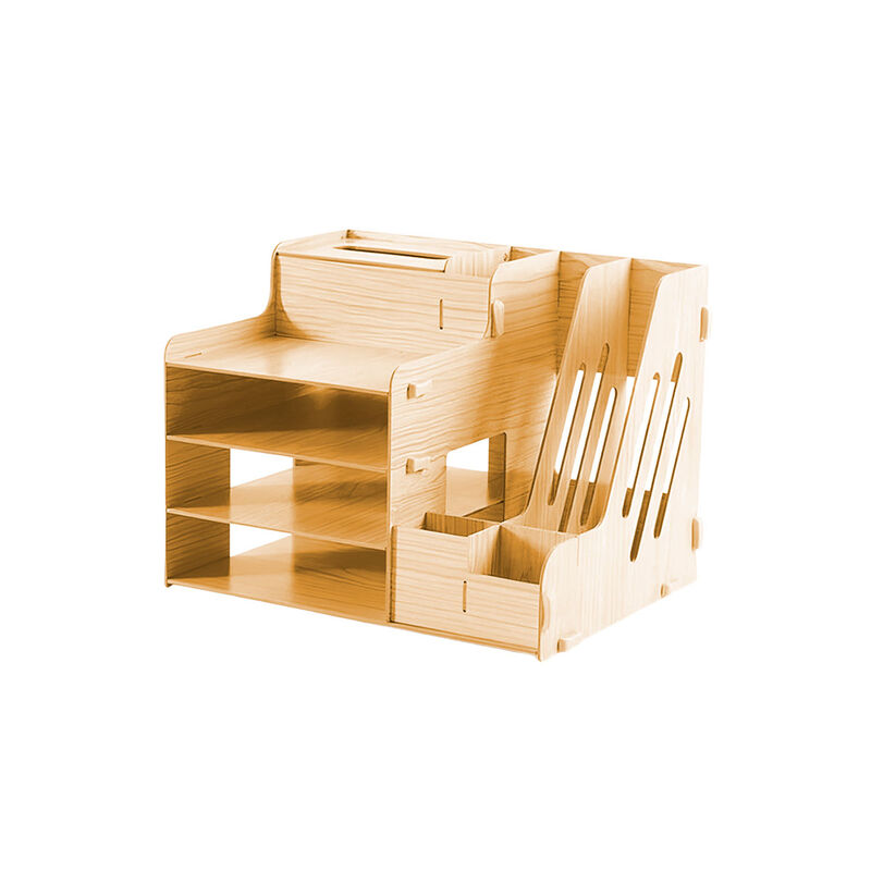 Organizador de Madera para Escritorio Bluelande... image number null