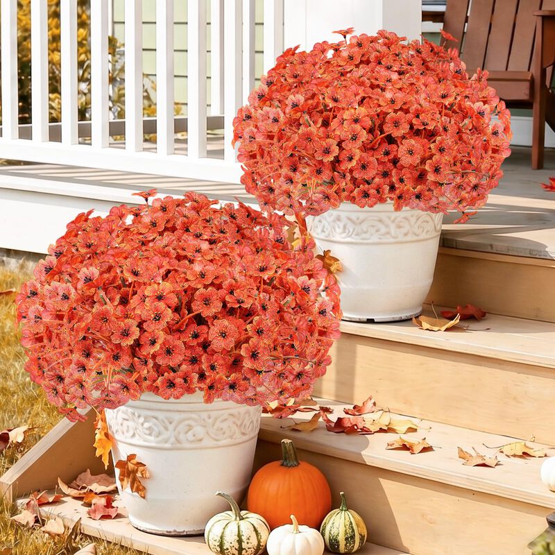 Flores Artificiales Powbrace Paquete De 22 Unid... image number null