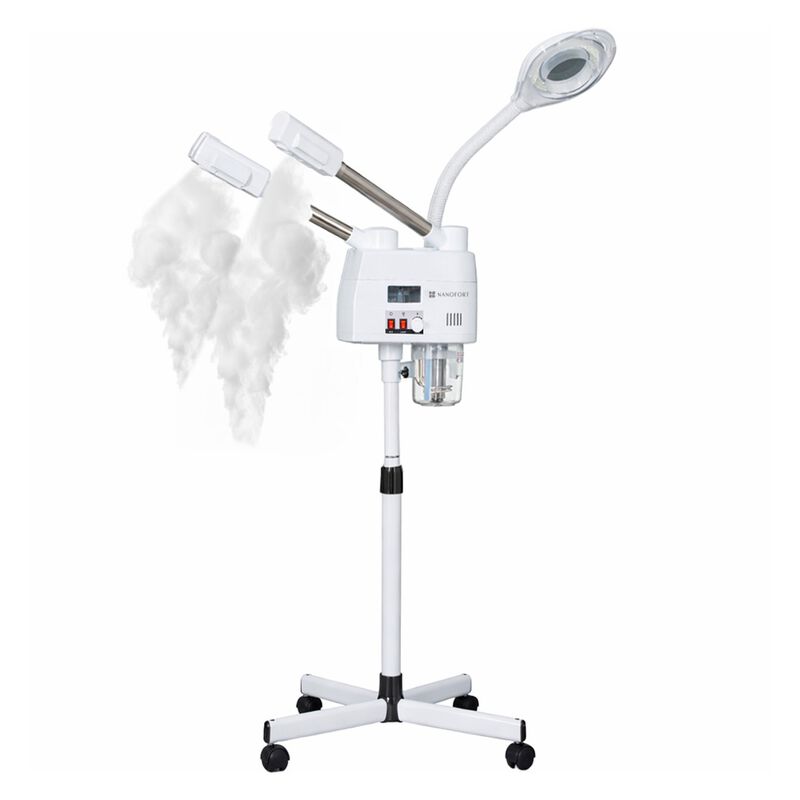 Vaporizador Facial Profesional Lampara Lupa Fr&iacute;... image number null