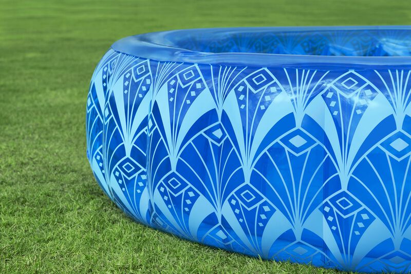 Alberca inflable redonda 1.68m x53cm color azul... image number null