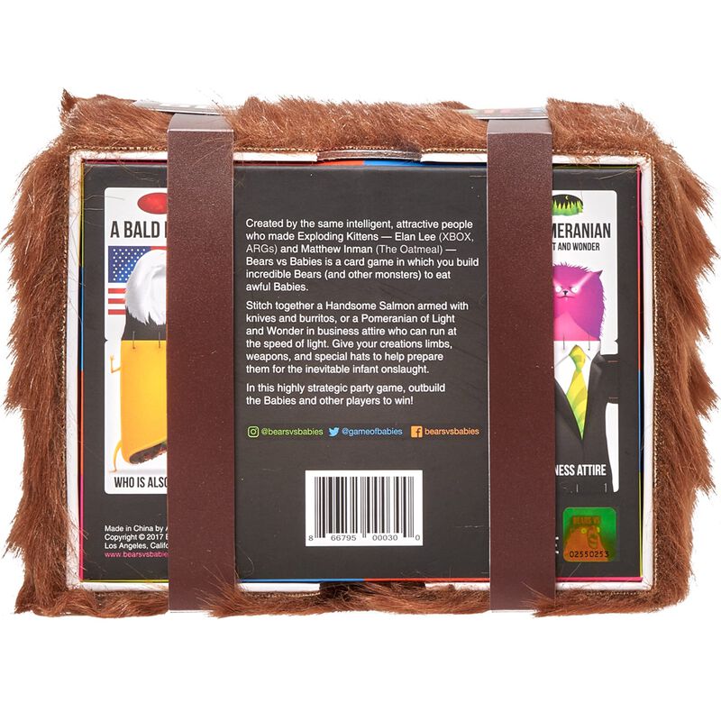 Juego De Cartas Exploding Kittens Bears Vs Babi... image number null