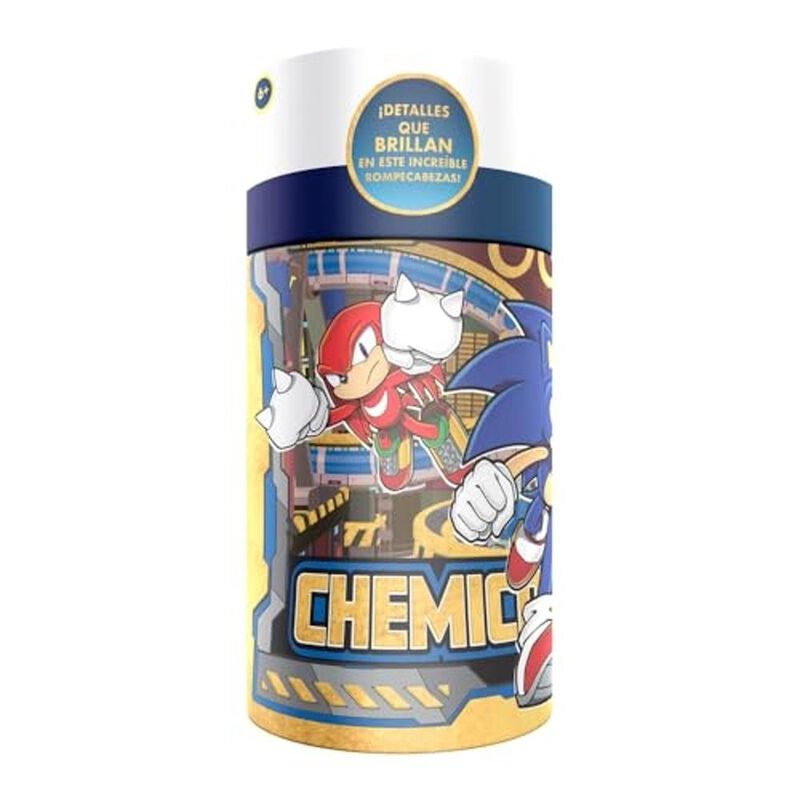 Rompecabezas Infantil Sonic 60 Piezas Cilindro image number null
