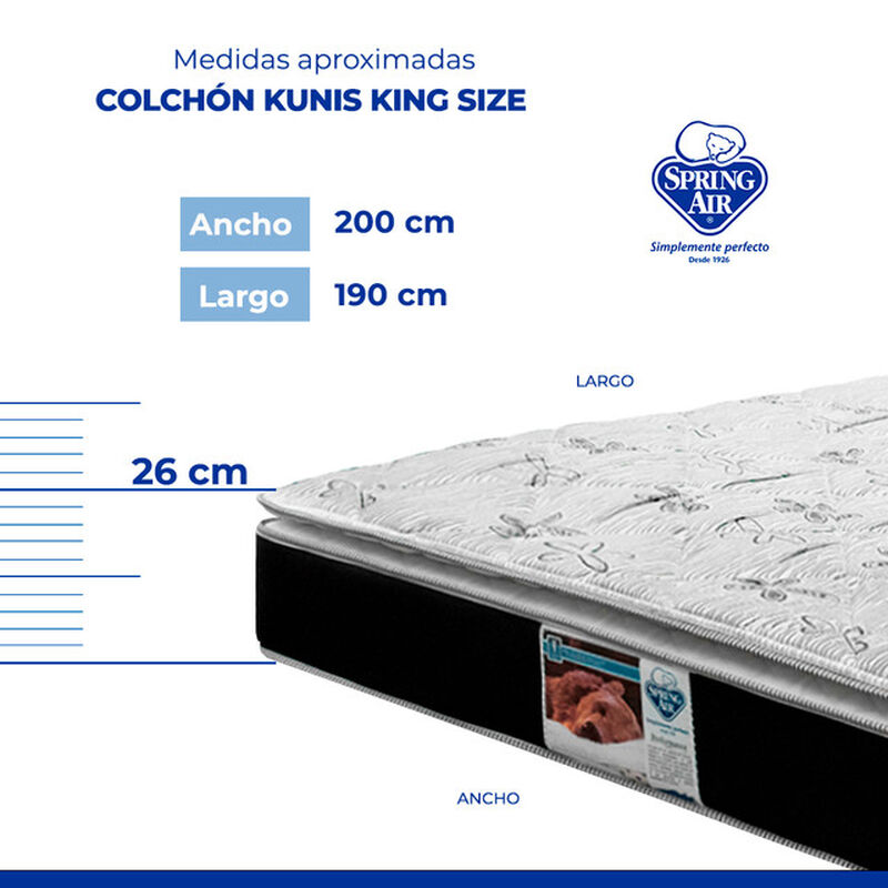 Colchón King Size Spring Air Kunis image number null