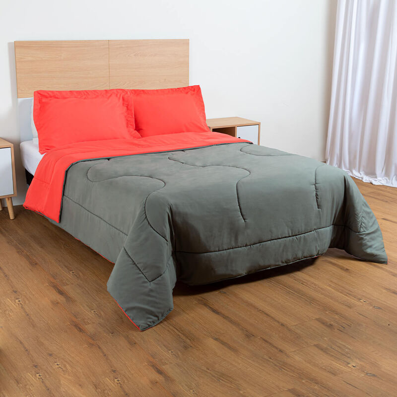 Edred&oacute;n Doble Vista Queen Size Spring Air Coral... image number null