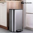 Bote de Basura de Acero Inoxidable 45 L Bluelander