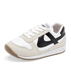 Panam Tenis urbano para ni&ntilde;o late blanco negro BAJA