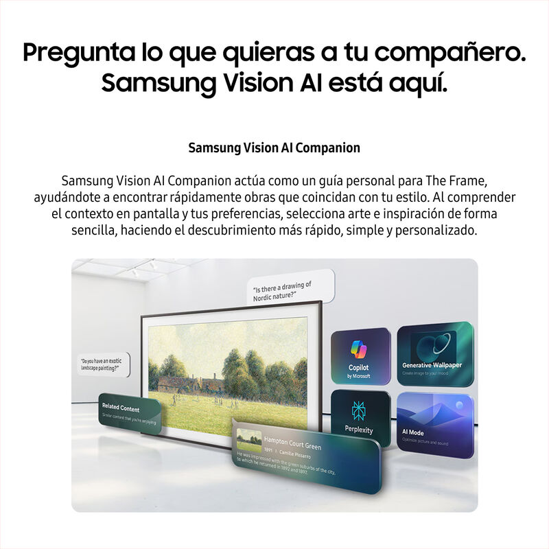 Pantalla Samsung 55" The Frame Ls03he 4k Smart ... image number null