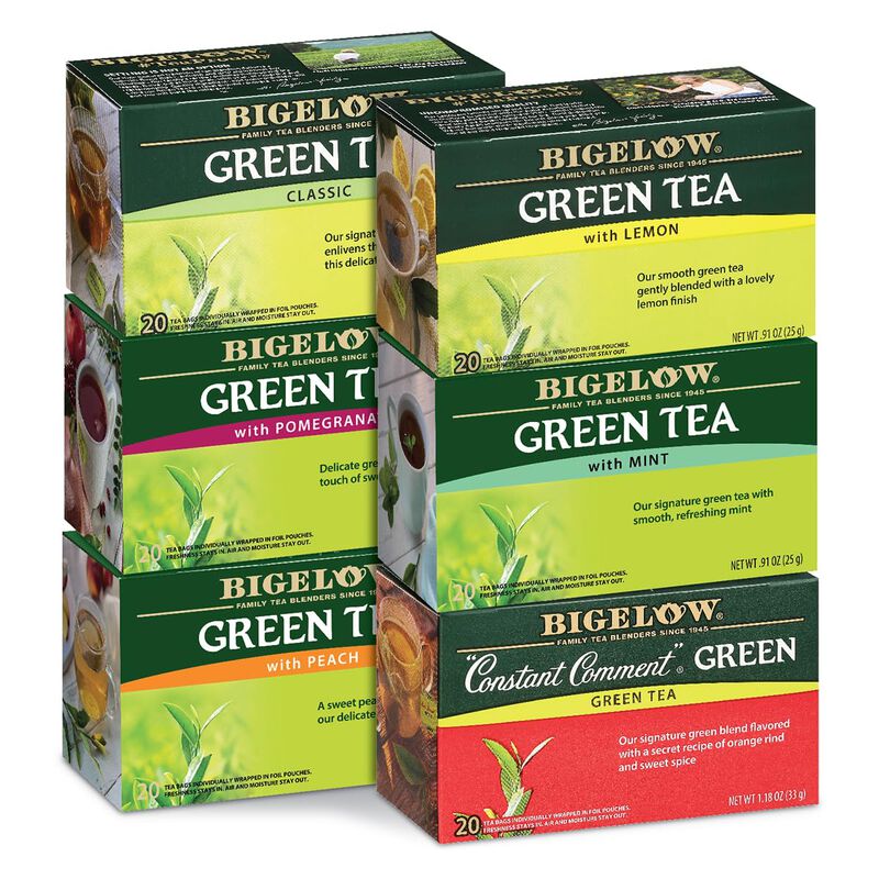 Pack De T&eacute; Verde Bigelow Variedad 6 X 20 Unidad... image number null