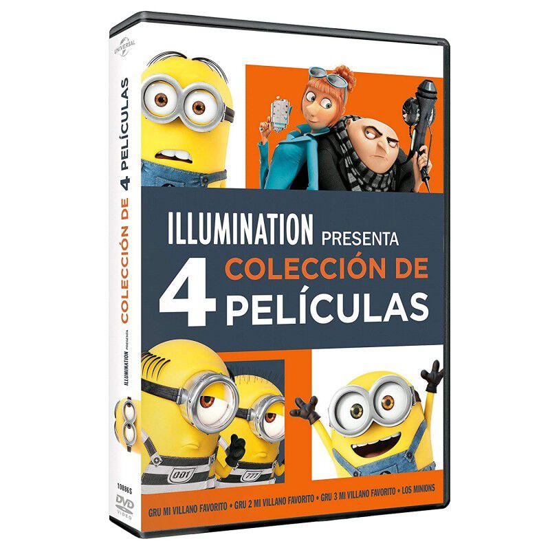 Paquete: Gru 1-3 + Minions [dvd] image number null