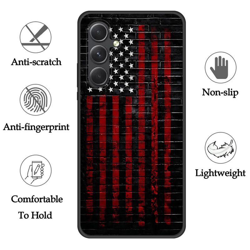 Funda Bfukvou Galaxy S25 Fe 6,7" 2025 Bandera A... image number null