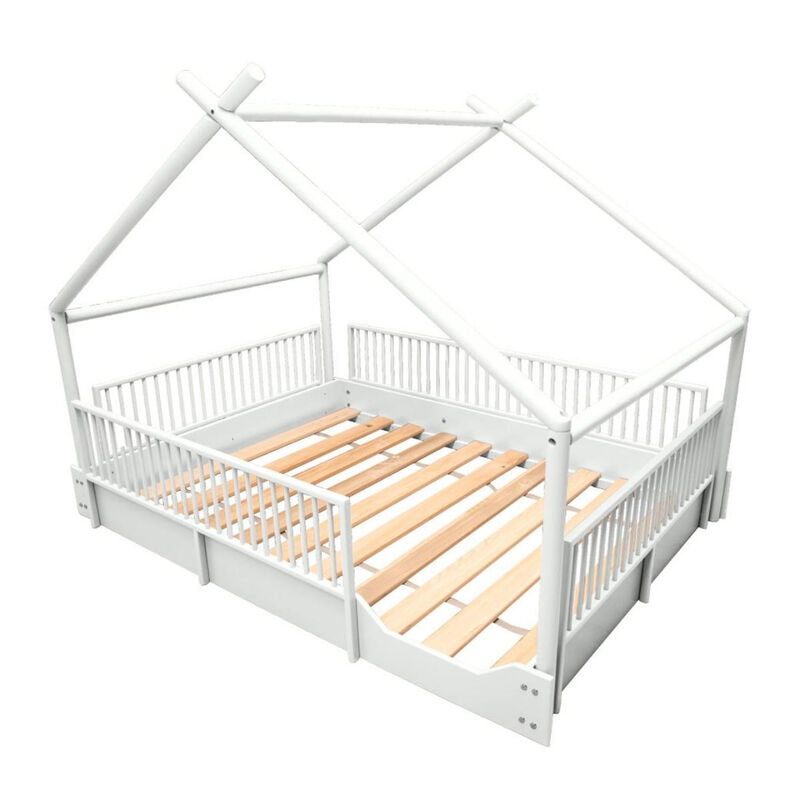 Matrimonial - Cama Chalet Montessori de Madera ... image number null