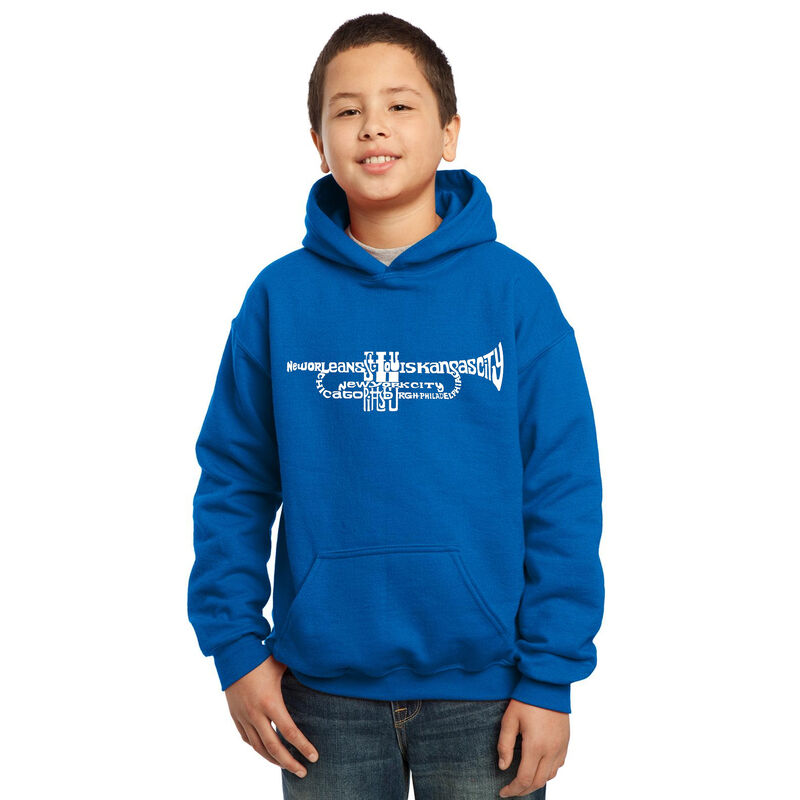 Sudadera Con Capucha Word Art Para Ni&ntilde;o - Tromp... image number null
