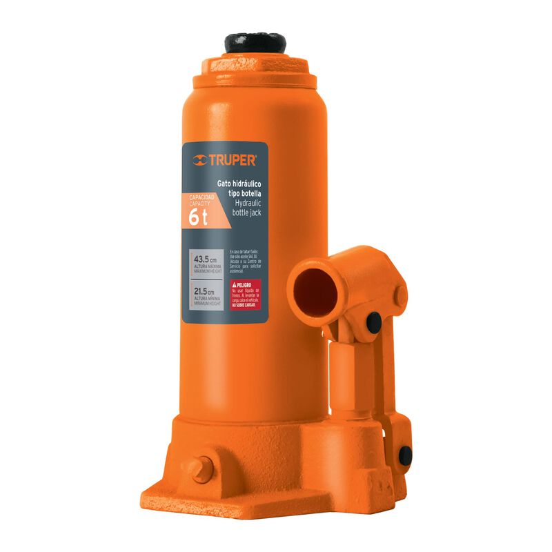 Gato Hidr&aacute;ulico de Botella de 6 Ton Truper image number null