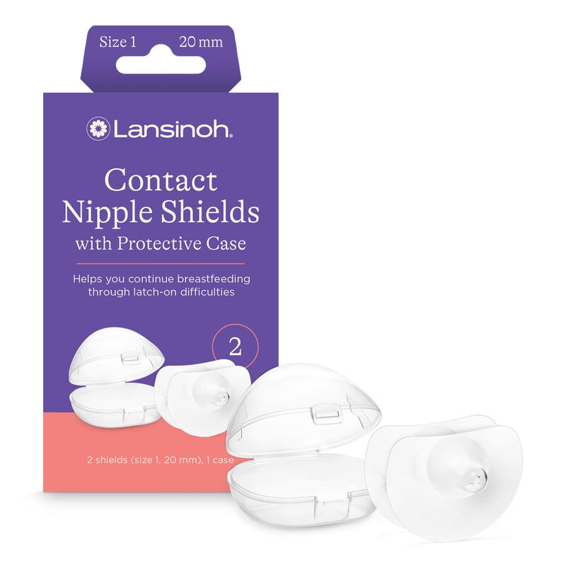 Protectores De Pezones Lansinoh Contact Para Am... image number null
