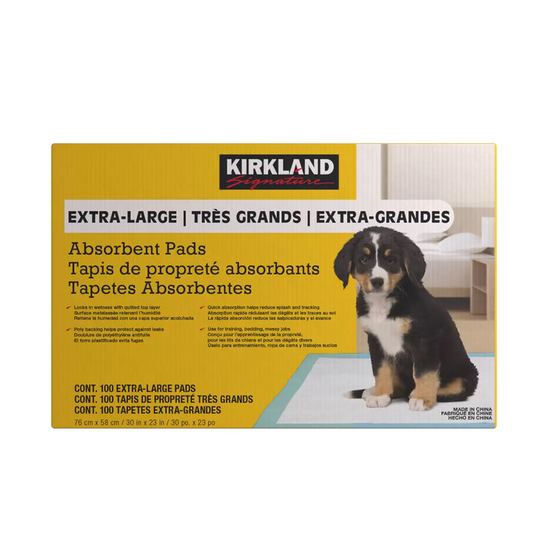 Tapetes Absorbentes Para Perros Kirkland XG 100... image number null