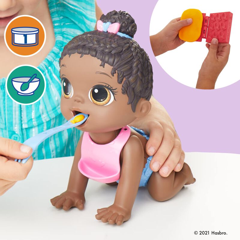 Doll Baby Alive Lil Snacks Blkh Con Accesorios,... image number null