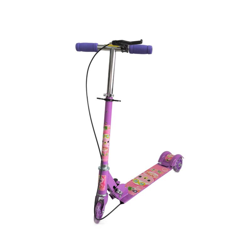 Scooter 3 Ruedas Con Luz Led Autom&aacute;tica, Freno ... image number null