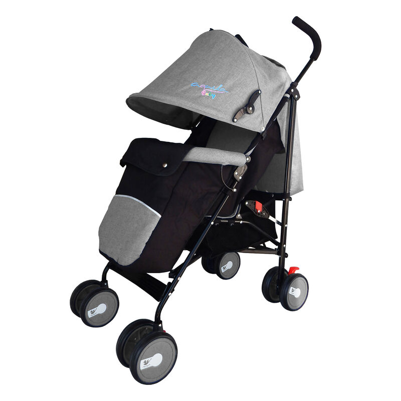 Carriola Plegable con Cubre-pies Aquila Gris Ha... image number null